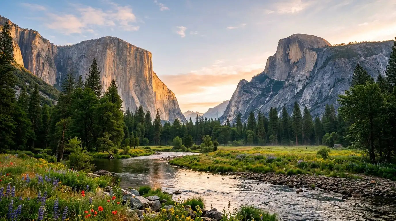 Yosemite National Park in Mariposa County